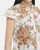Our Legacy Daisy Shortsleeve Shirt - White Floral Tapestry - Thumbnail 5