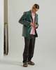 Marni Faux Leather Blazer - Emerald Green - Thumbnail 6