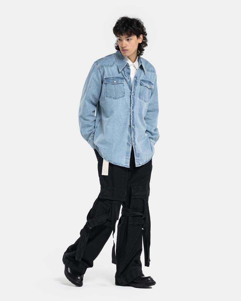 Our Legacy Frontier Denim Shirt - Rider Wash | Garmentory