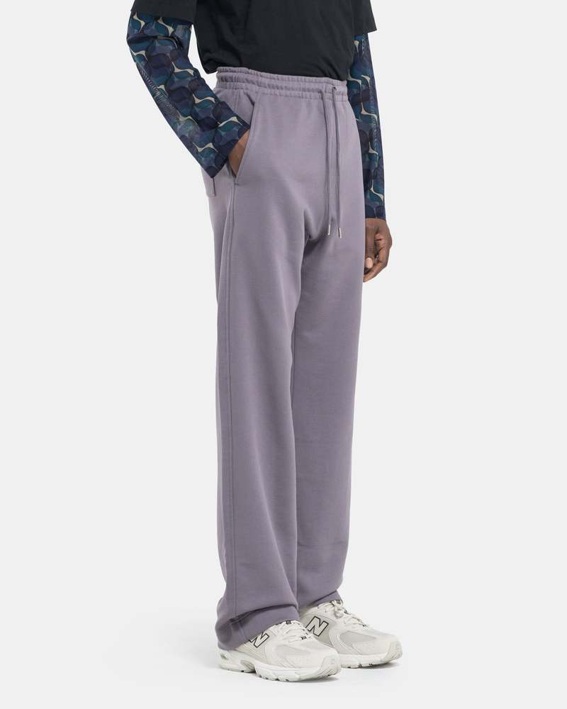 VIP【送料関税込】DRIES VAN NOTEN HARTIA COTTON SWEATPANTS Dries Van Noten Hartia Pleated Cotton Wide Leg Sweatpants