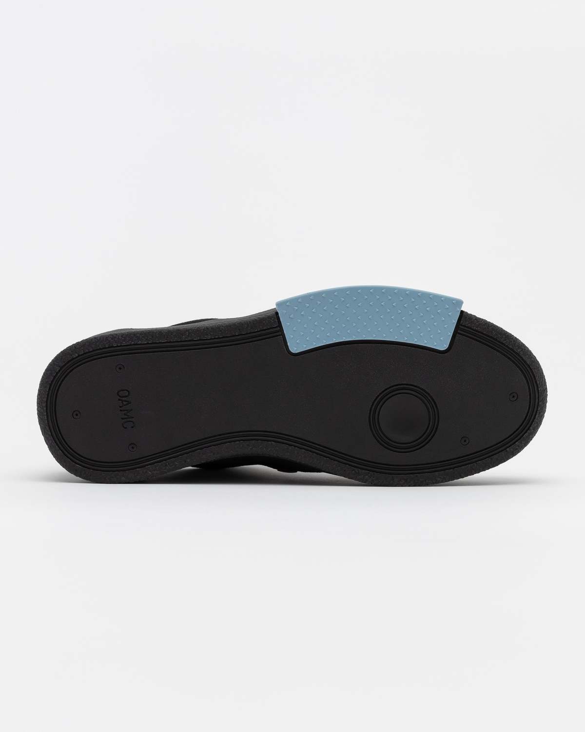 OAMC Kwik Cupsole ローカットレザースニーカー ブラック OAMC Kwik Cupsole - Black | Garmentory