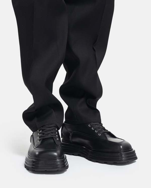 Jil Sander Lace-Up Shoe - Black | Garmentory