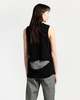 LUKEWARMPEOPLE Layered Muscle Tee - Black - Thumbnail 3