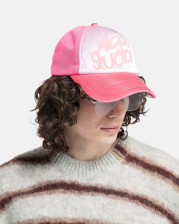 Acne Studios Logo Cap - Pink | Garmentory