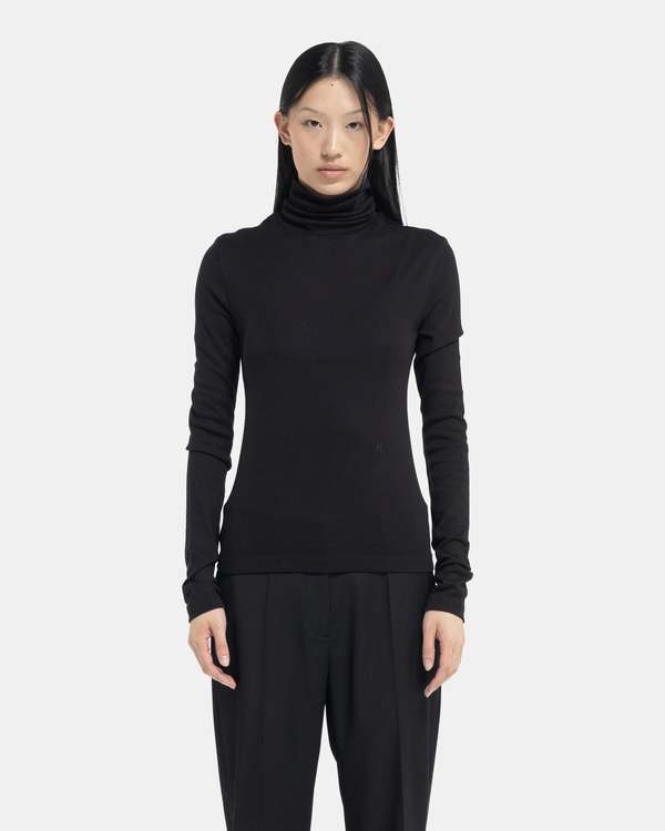 Long Sleeve Metal Turtleneck main image 1