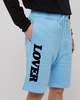 Bianca Chandôn Lover Sweatshorts - Baby Blue/Black - Thumbnail 3