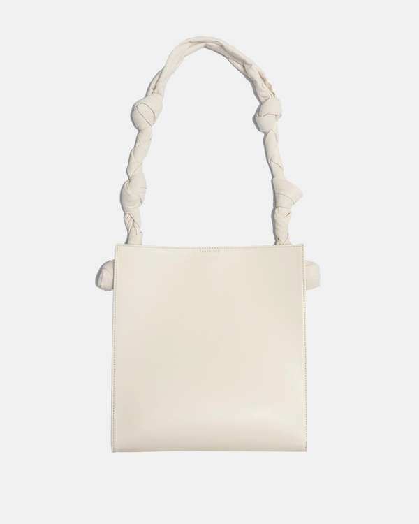 Jil Sander Medium Tangle Shoulder Bag - Eggshell