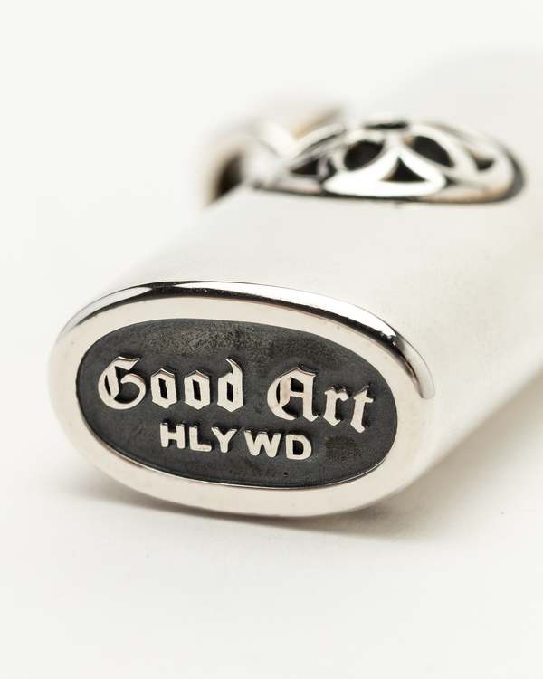 Good Art HLYWD Mini Bic Noodle with Rosette - Sterling