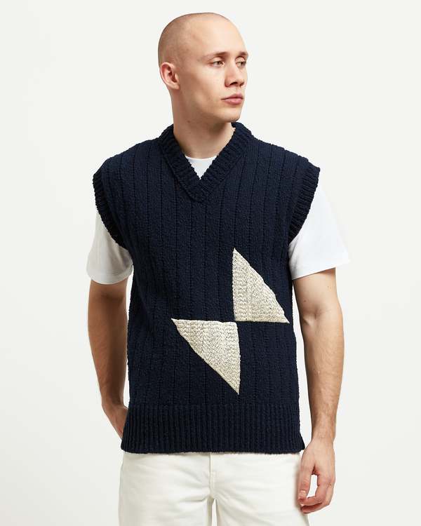 OAMC Modular Gilet - Navy