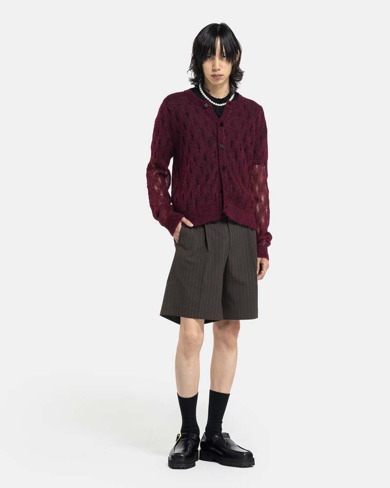 【ERNEST W. BAKER】 MOHAIR CARDIGAN ERNEST W. BAKER】 MOHAIR CARDIGAN