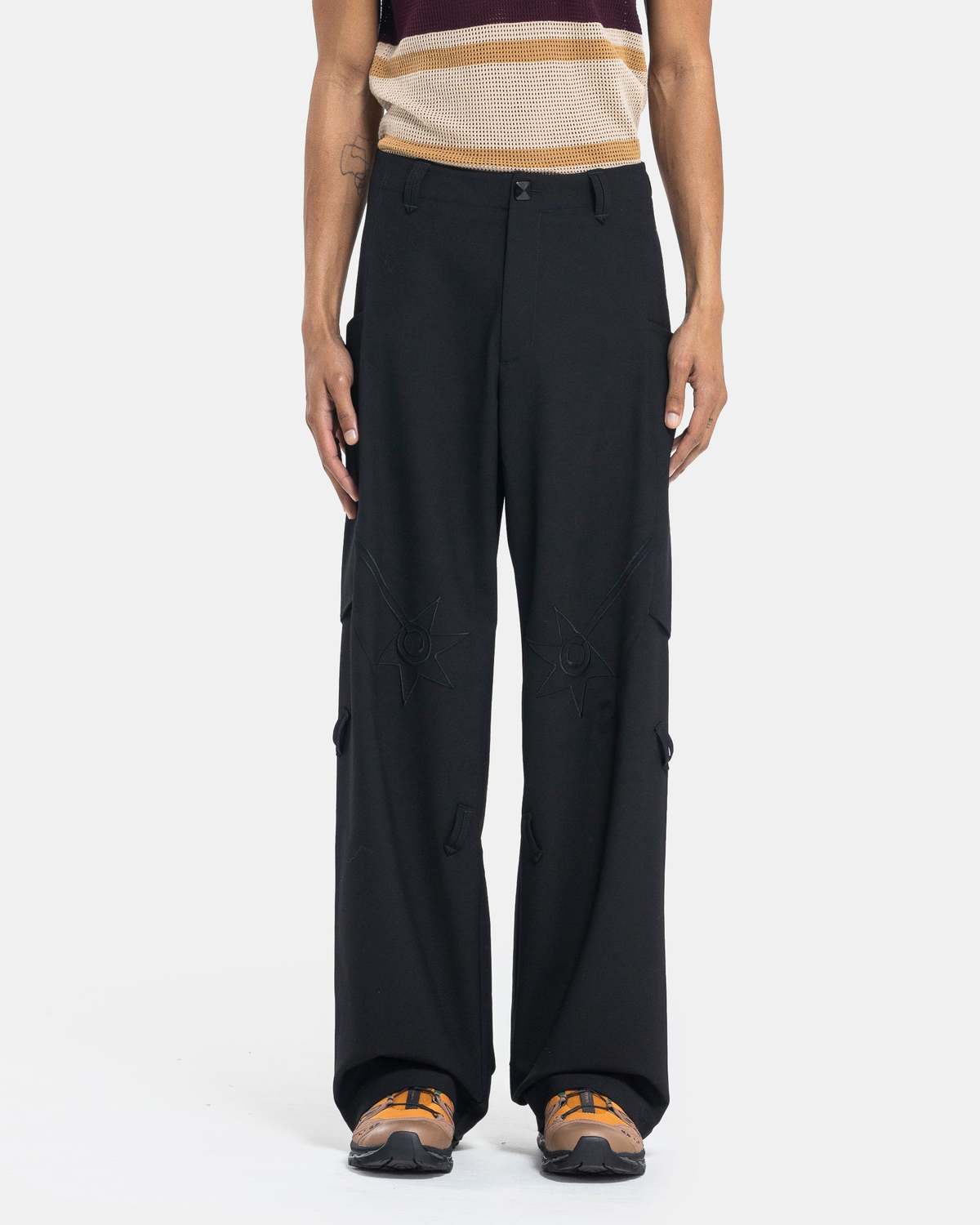 kiko kostadinov Nesebur Trouser - Night Black | Garmentory