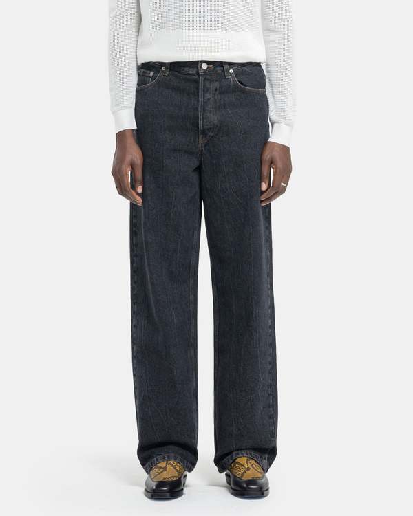Dries Van Noten Pine Pants - Black | Garmentory