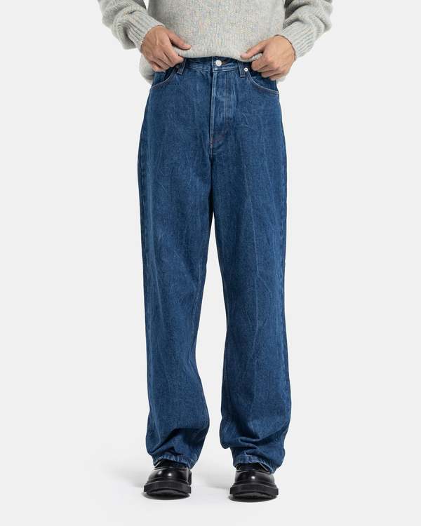 Dries Van Noten Pine Pants - Blue | Garmentory