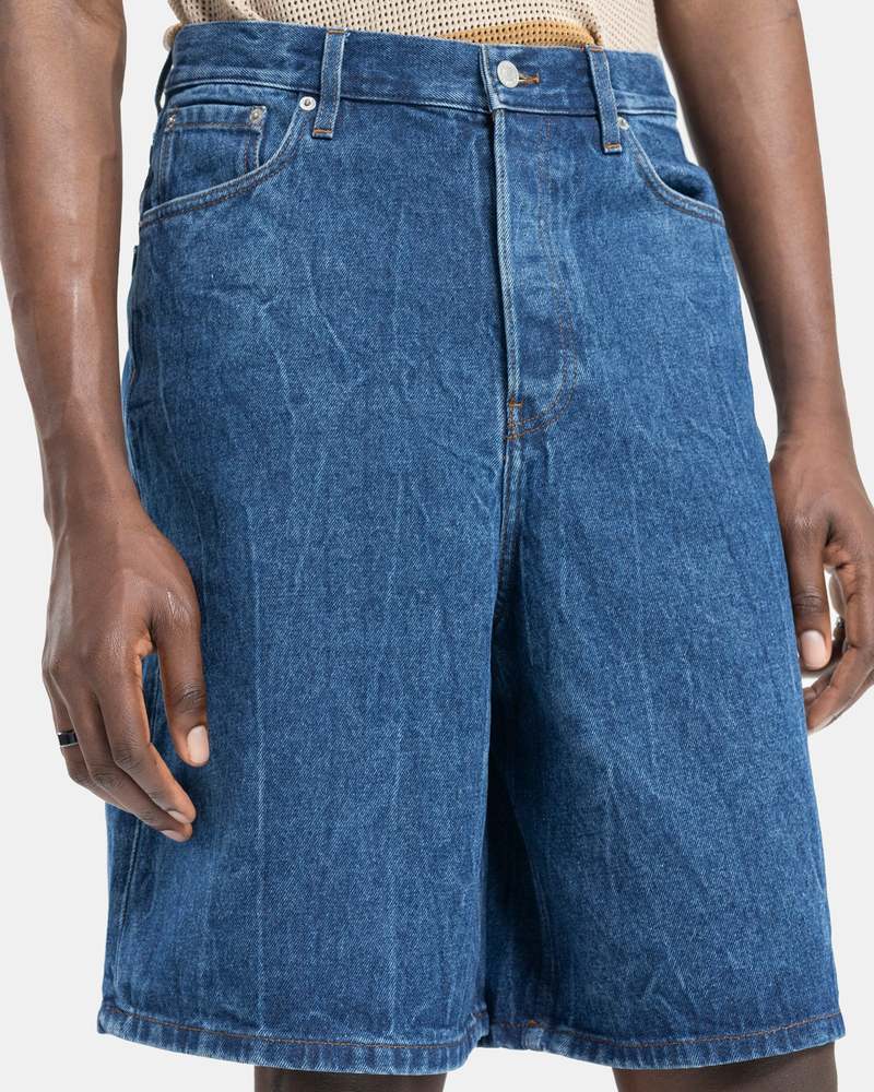 【U LAN】Pinot cutting Bermuda denim pants Pinot cutting Bermuda denim pants - ULAN | 60% - Asian
