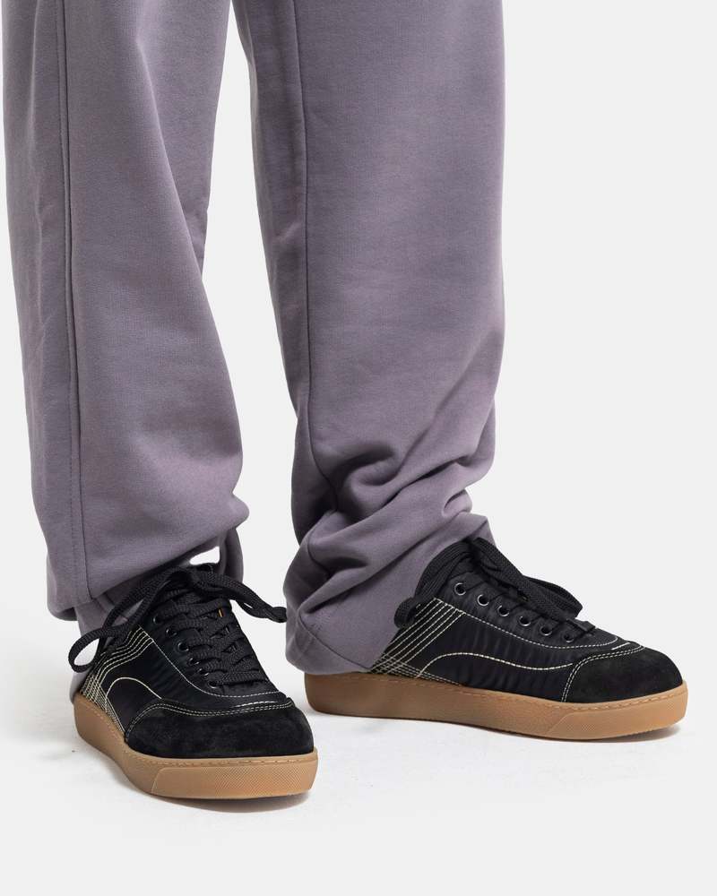Dries Van Noten Quilted Sneaker - Black | Garmentory
