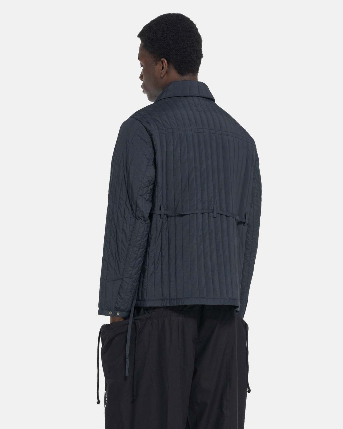 CRAIG GREEN Quilted Worker Jacket - Black | Garmentory