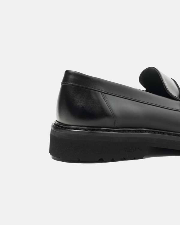 靴 VINNY's RICHEE PENNY LOAFER VINNY's - MEN's LOAFERS - RICHEE PENNY LOAFER in black leather