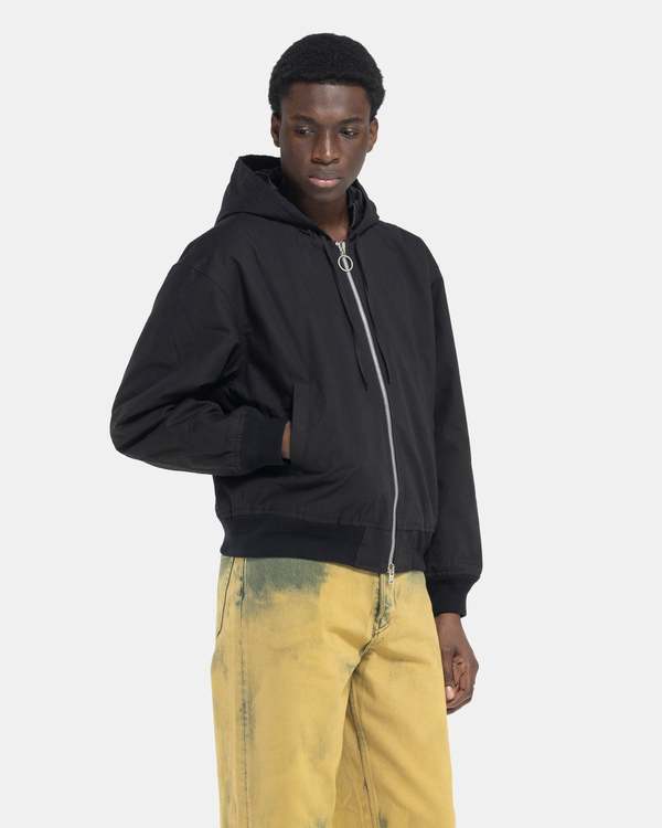 Acne Studios Ripstop Padded Jacket - Black | Garmentory