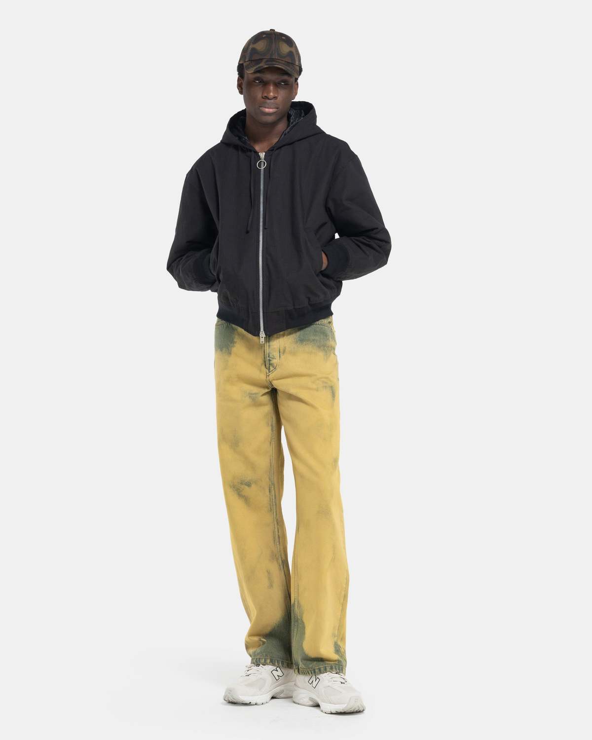 Acne Studios Ripstop Padded Jacket - Black | Garmentory