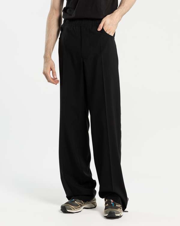 1017 ALYX 9SM Shiny Side Zip Pants - Black | Garmentory