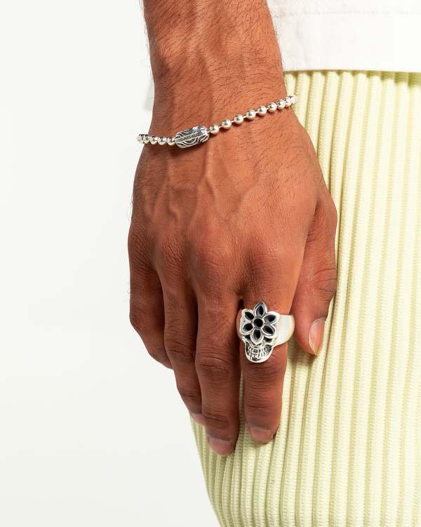 Good Art HLYWD Steal Your Rosette Ring - Sterling | Garmentory