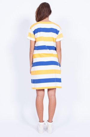 Yo Vintage! Stripe Cotton Dress - Small/Med Yo Vintage! Stripe Cotton Dress - Small/Med