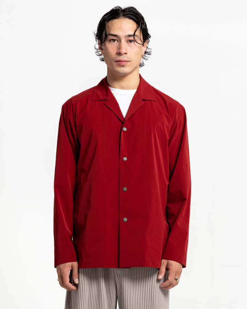 HOMME PLISSE ISSEY MIYAKE Stretch Shirt - Red | Garmentory