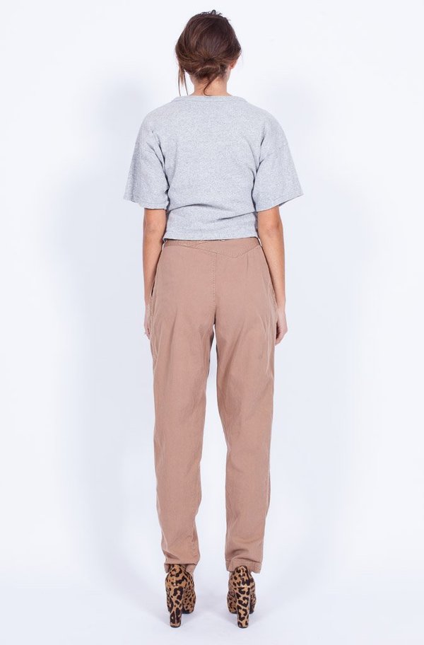 Yo Vintage! Tan High Waisted Pants - Small Yo Vintage! Tan High Waisted Pants - Small