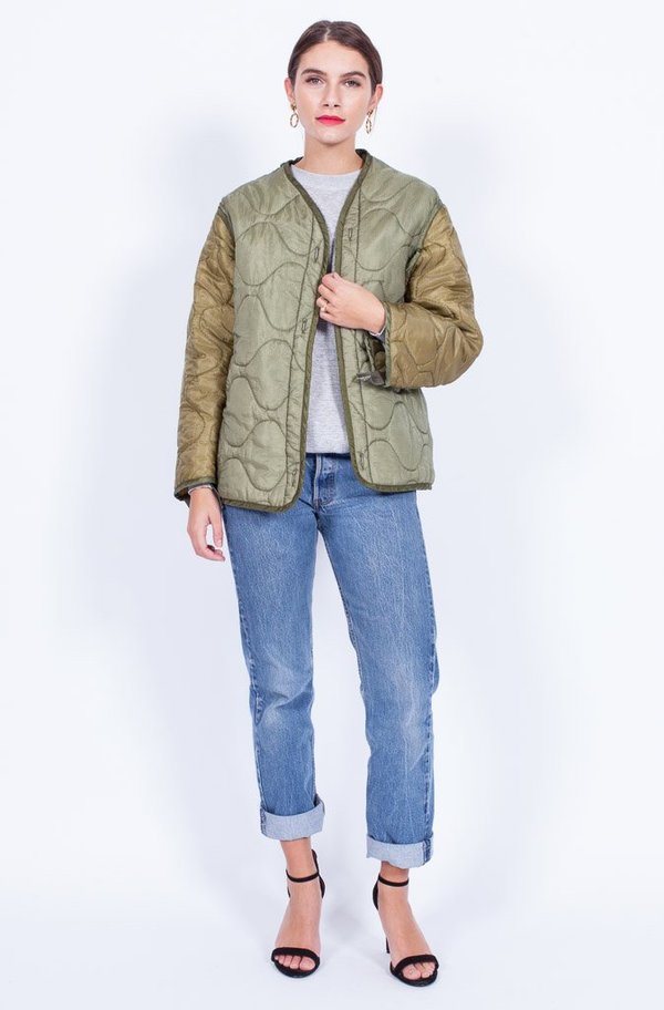 Yo Vintage! Two Tone Liner Jacket - Medium Yo Vintage! Two Tone Liner Jacket - Medium
