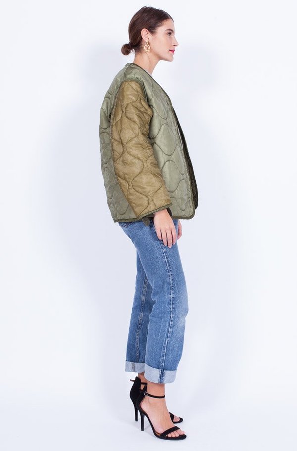 Yo Vintage! Two Tone Liner Jacket - Medium Yo Vintage! Two Tone Liner Jacket - Medium