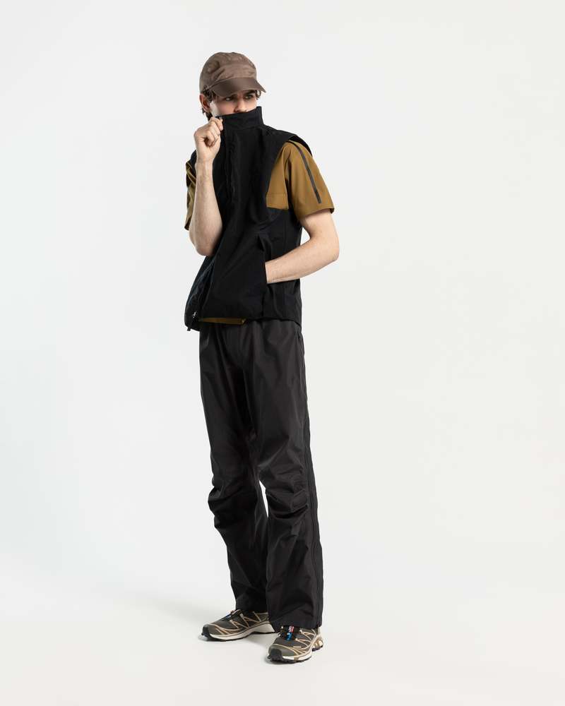 トップス GR10K ULTRASOUND L/S IMITATION TAPEDPOLO Gr10k Taped Ultrasound Polo Shirt In Black - 50% Off