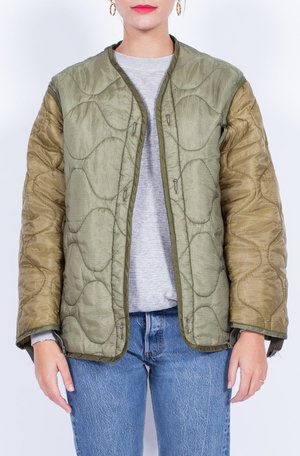 Yo Vintage! Two Tone Liner Jacket - Medium Yo Vintage! Two Tone Liner Jacket - Medium