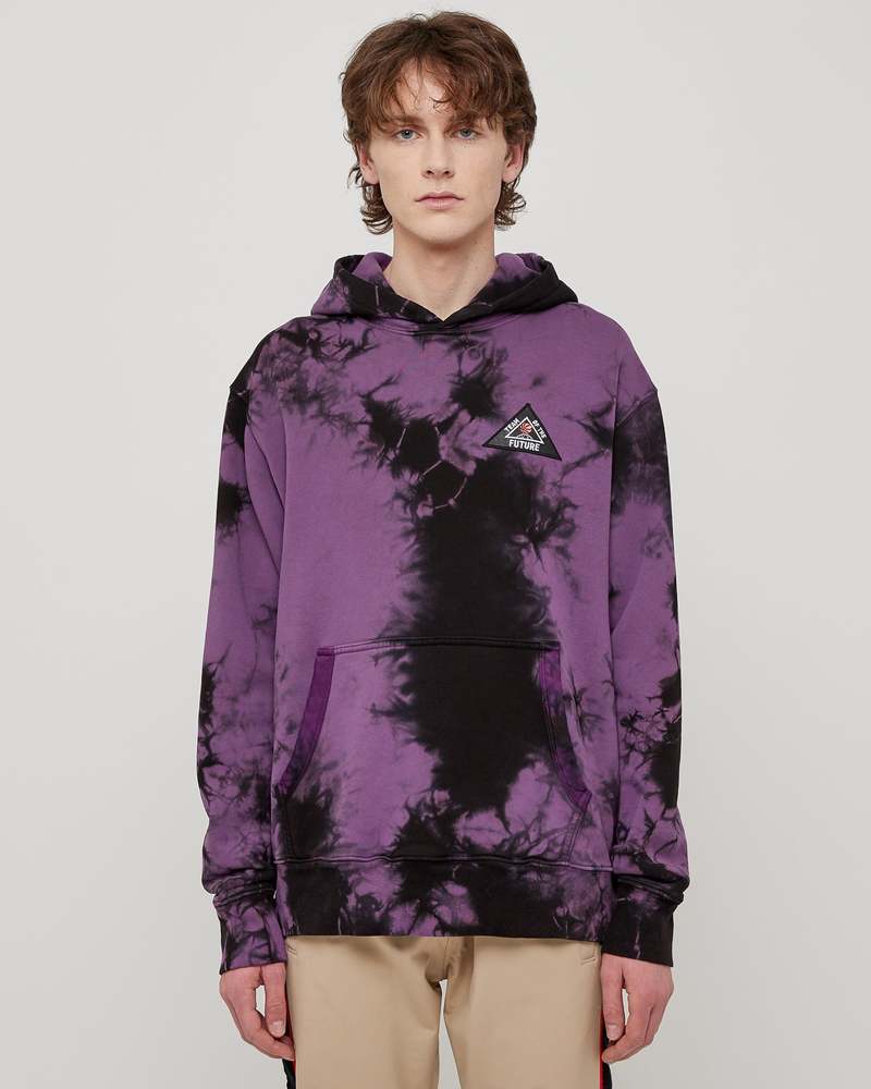 Just Don Team Of The Future Hoodie - Black/Fuchsia | Garmentory