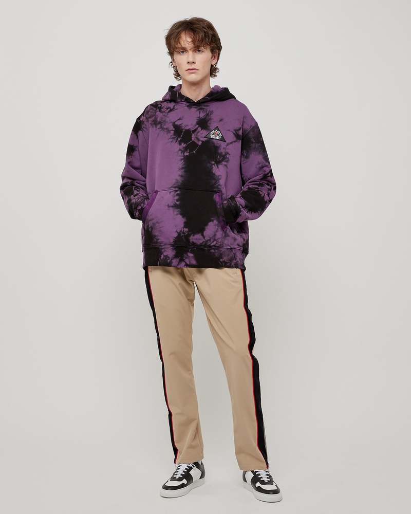 Just Don Team Of The Future Hoodie - Black/Fuchsia | Garmentory