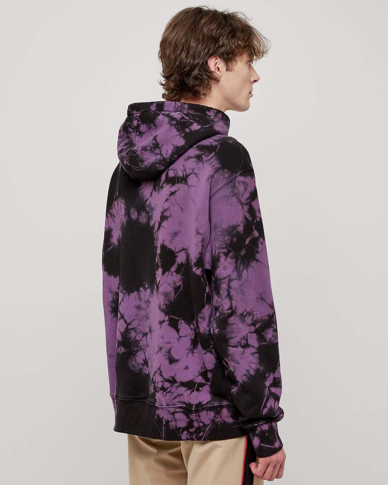 Just Don Team Of The Future Hoodie - Black/Fuchsia | Garmentory