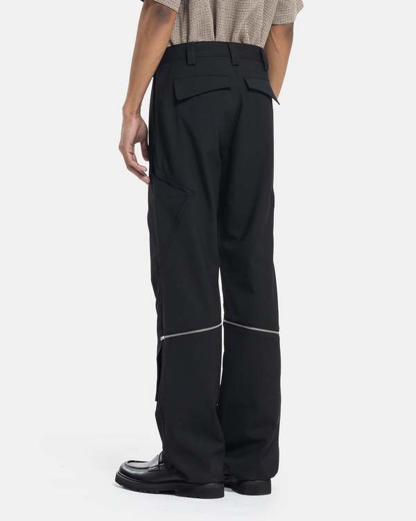 24ss　KIKO KOSTADINOV　TONINO　ユーティリティパンツ　黒 kiko kostadinov Tonino Utility Trouser - Night Black | Garmentory