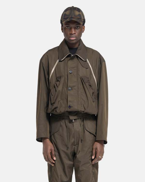 Dries Van Noten Vanborn Jacket - Khaki | Garmentory