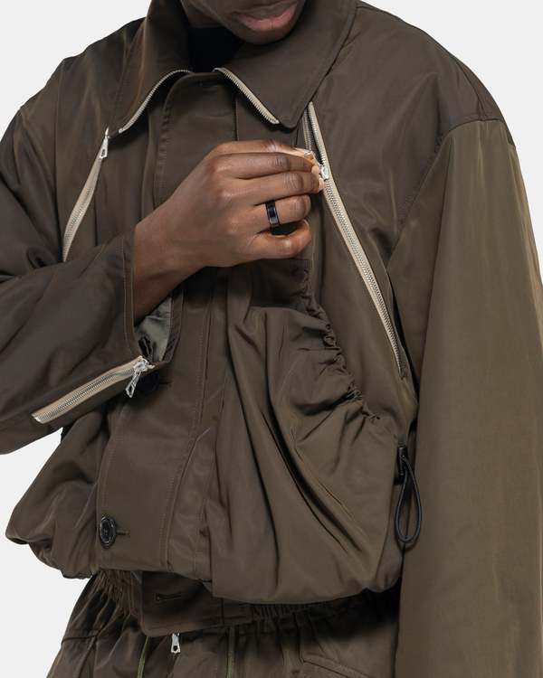 Dries Van Noten Vanborn Jacket - Khaki | Garmentory