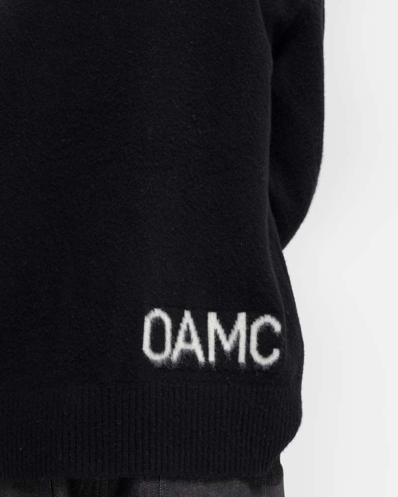 ★OAMC★ Ninpea Crew Neck Sweatshirt Black 22A28OAJ21001 Whistler Crewneck in Black |OAMC