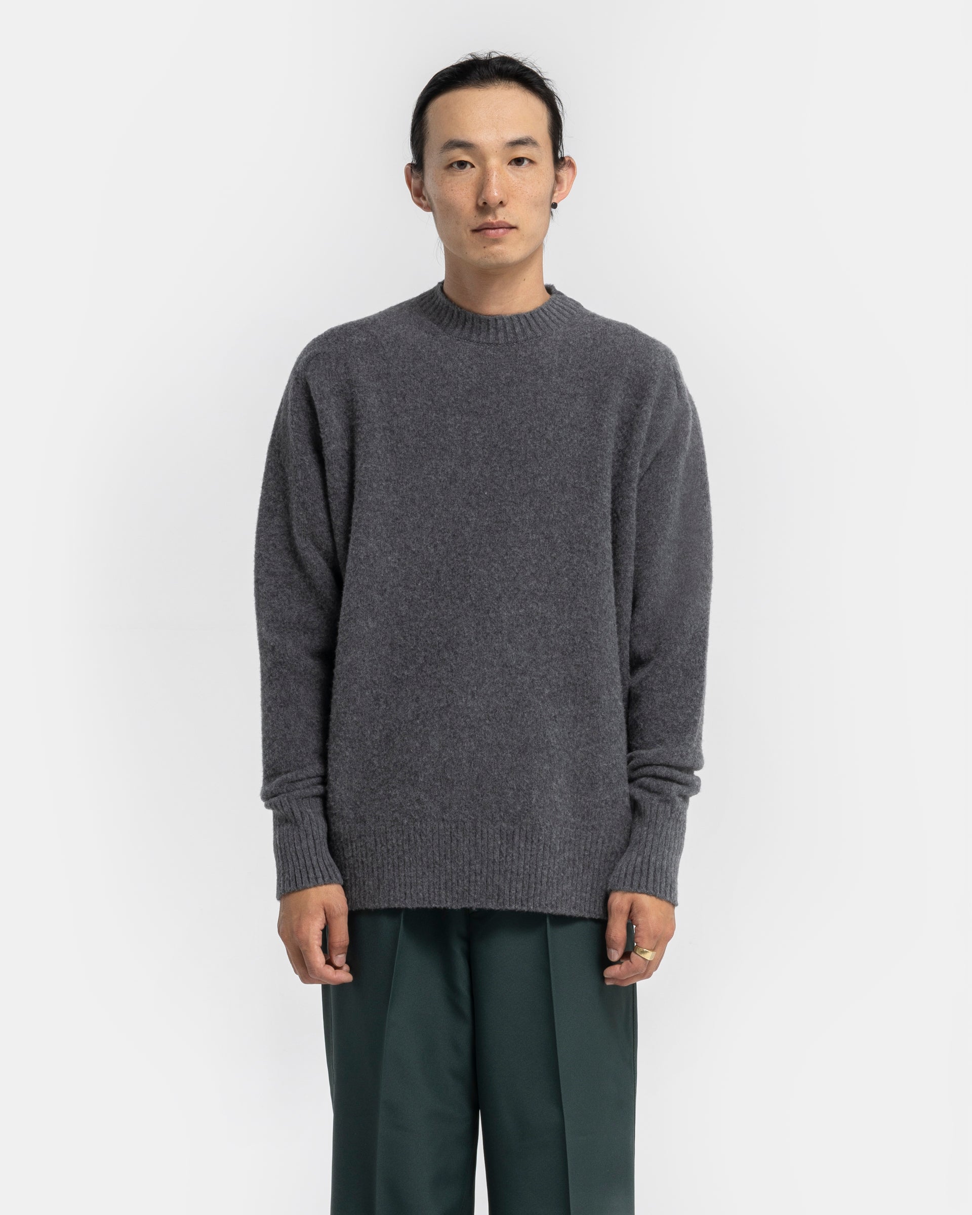 トップス OAMC Whistler Crewneck Sweater Brown Whistler Crewneck in Black |OAMC