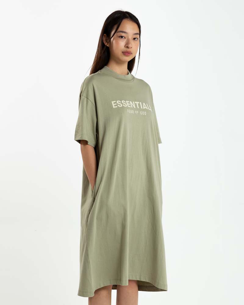 Fear of God T-Shirt Dress - Seafoam