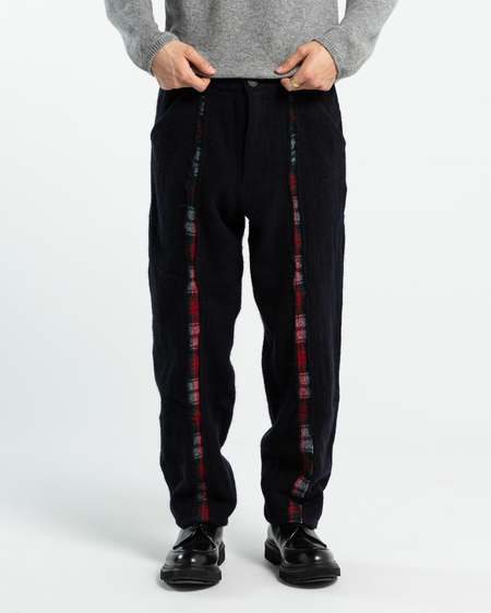 Comme Des Garçons Polyester Twill Pants - Black | Garmentory
