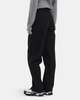 LUKEWARMPEOPLE Woollen Pleat Pants - Black - Thumbnail 3