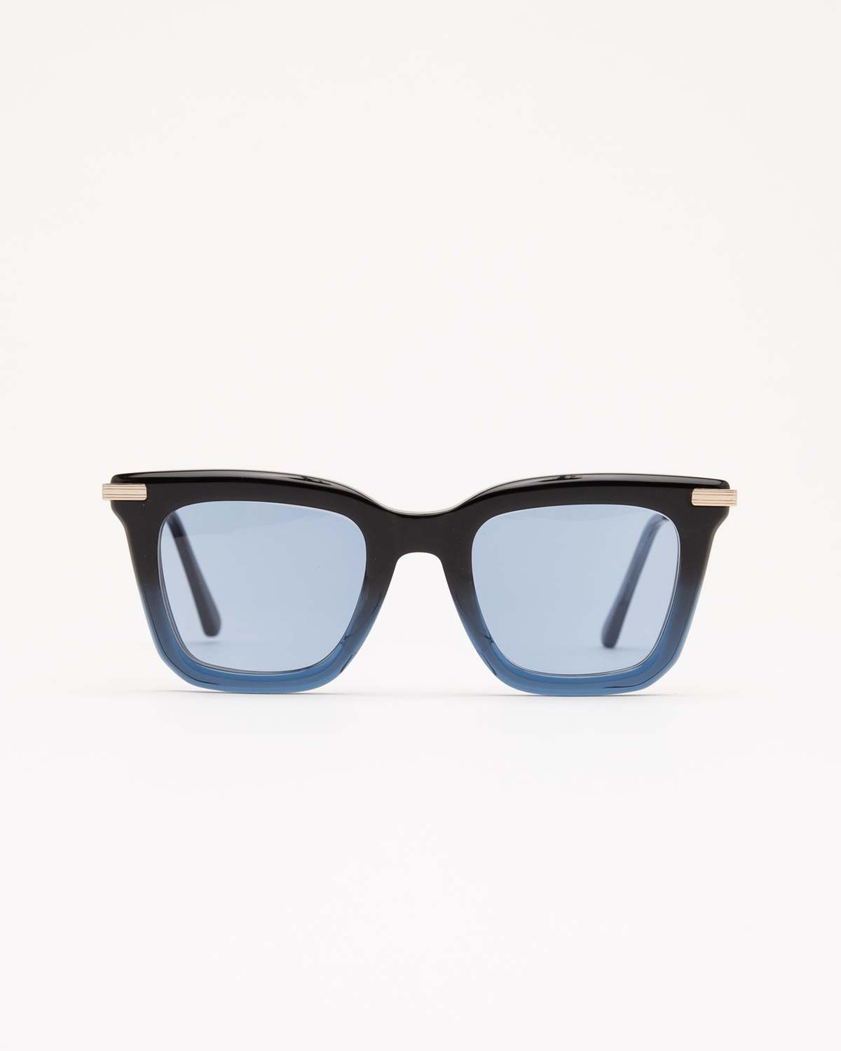 Native Sons x sacai Cornell 2 Sunglasses - BlackBlue Gradient