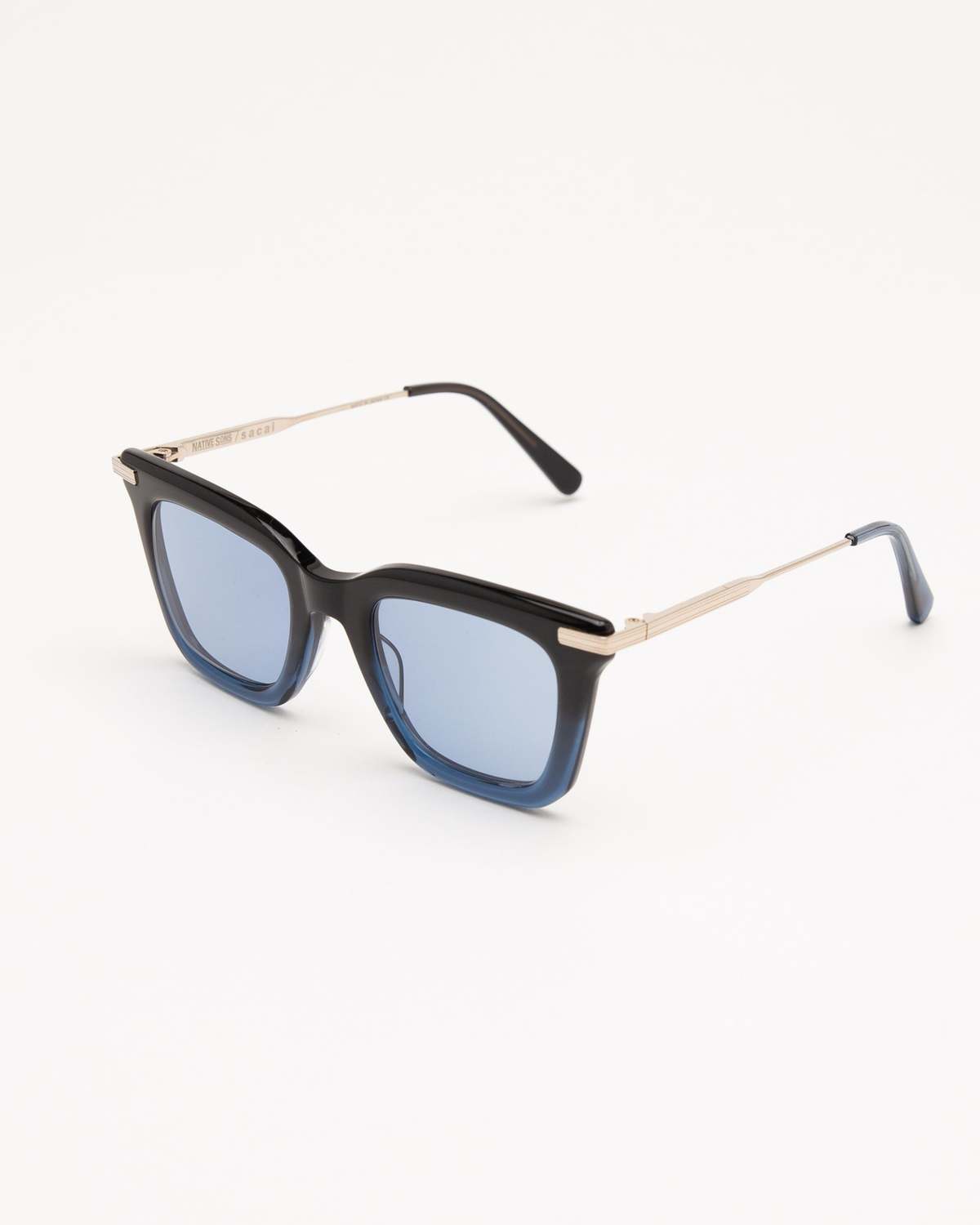Native Sons x sacai Krasner Sunglasses – Blue Gray – Rare Designer Collab Native Sons Eyewear CORNELL - Sun – Native Sons USA main image 2