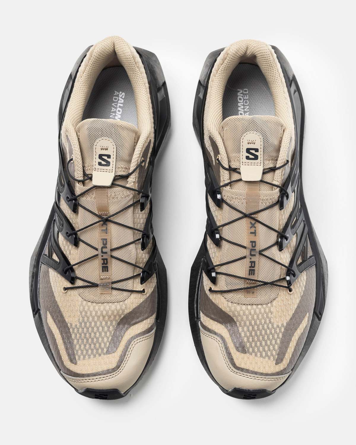 Salomon XT PU.RE ADV White Pepper Black Falcon★ 関税/送料込 Salomon XT PU.RE ADVANCED Sneakers in White Pepper/Black