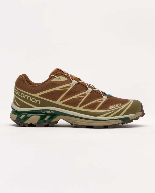 SALOMON XT-6 shoes - Rubber/Lizard/Eden | Garmentory
