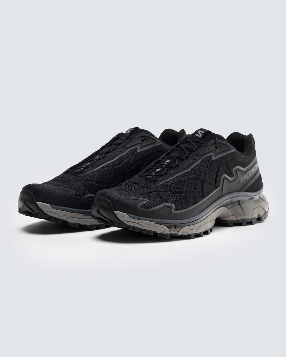 靴 Salomon Advanced XT-SLATE 23.5 SALOMON XT-Slate Advanced Rubber-Trimmed Mesh Sneakers for