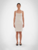 Paper Label Homa Slip Dress - Oatmeal - Thumbnail 1