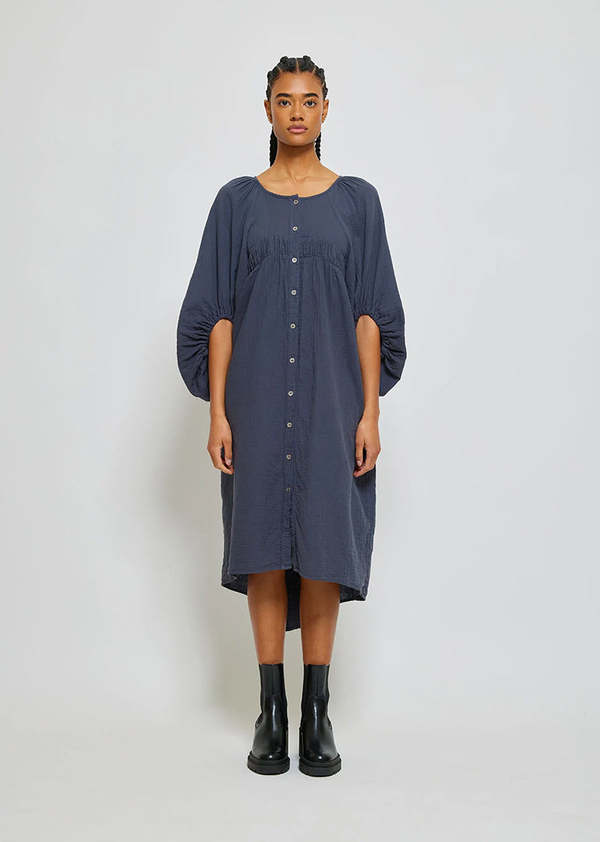Atelier Delphine Maeve Dress - Graphite | Garmentory
